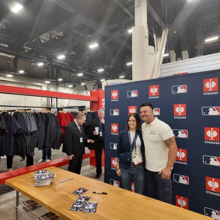 Nick Swisher with Fan